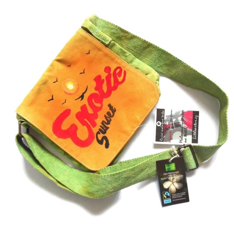 Women's hand painted bag