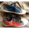 Hand-painted sneakers