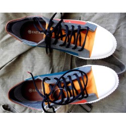 Hand-painted sneakers