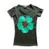 Hibiscus floral t-shirt