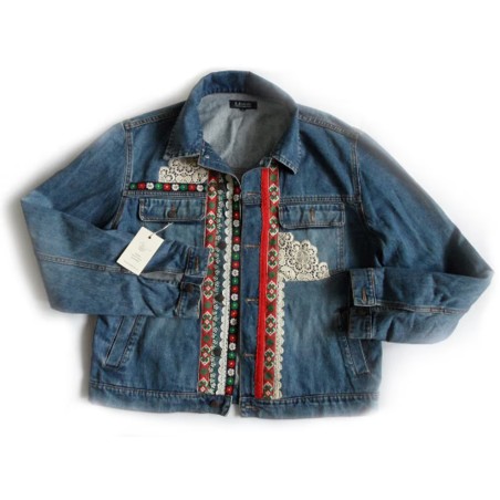 Embroidered Women's denim Jacket